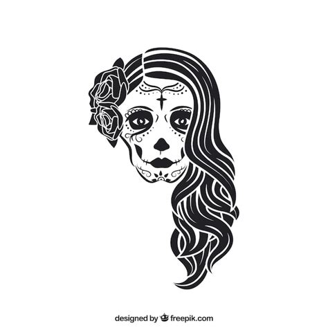 The catrina skull Vector | Free Download