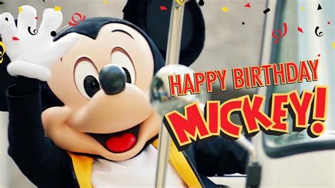 Mickey’s Birthday Trip Around the World 2016 | Happy Birthday Mickey ...