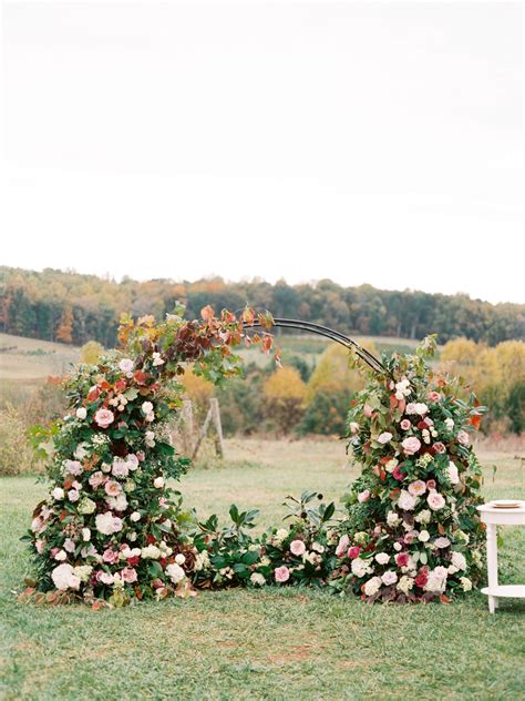 Wedding Arch at Romantic Garden Ceremony