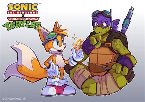 What if there is an actual crossover with Teenage Mutant Ninja Turtles and Sonic the Hedgehog ...