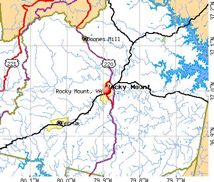 Rocky Mount, Virginia (VA 24151) profile: population, maps, real estate, averages, homes ...