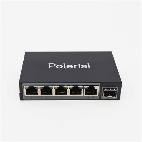 4-Port PoE Switch - Fast Speed Gigabit Switch for 4G Routers