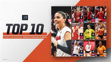 Top 10 NCAA college volleyball committee rankings, revealed (Oct. 29 ...