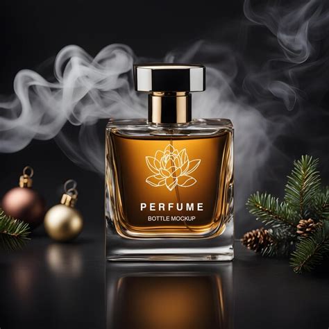 Premium PSD | Luxurious Christmas Perfume Christmas