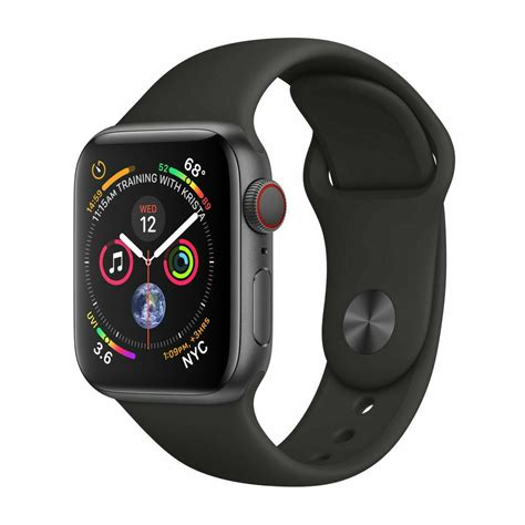 Refurbished Apple Watch Series 4 44mm GPS + Cellular 4G LTE - Space ...