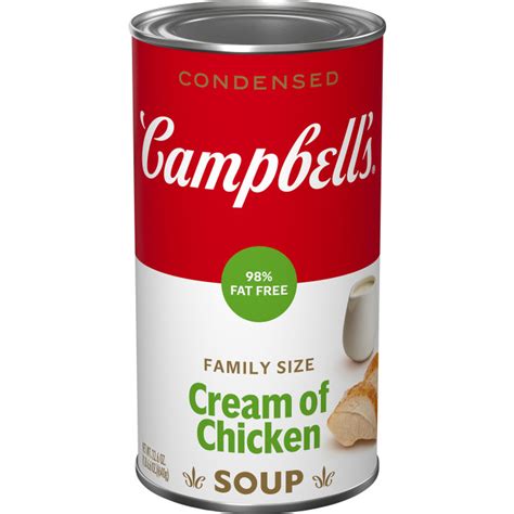 Family Size 98% Fat Free Cream of Chicken - Campbell Soup Company