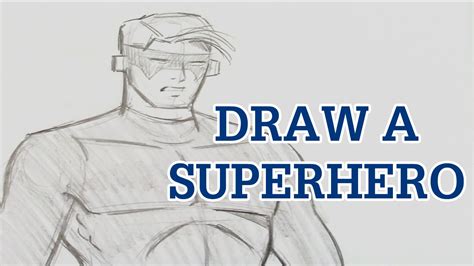 Draw Anime Superheroes : Superhero Drawing Sketching Vector / Overall ...