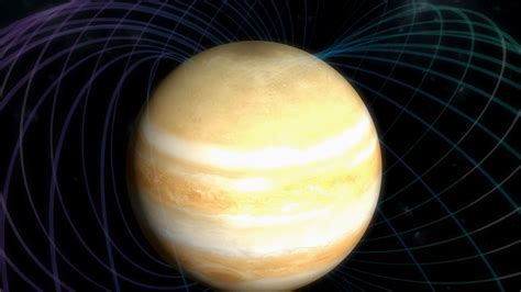 Artist rendering, Jupiter magnetic field. Motion Background - Storyblocks