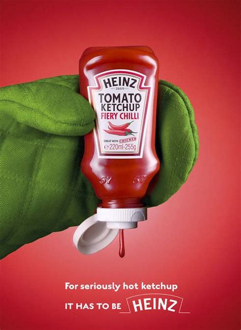 Heinz Fiery Chilli Tomato Ketchup PD | Ads creative, Funny commercial ads, Ketchup