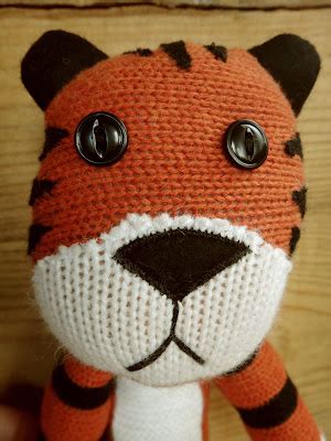 Kira's Crafty Life Blog: Custom Plush: "Hobbes the Stuffed Tiger"