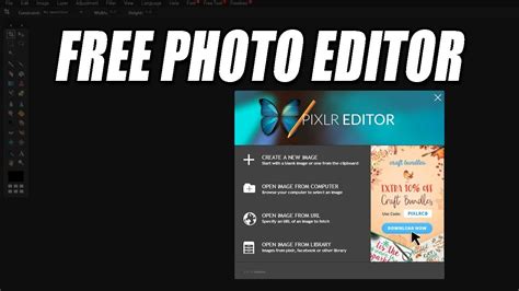 Pixlr Editor FREE Online Photo Editor | Photoshop In A Web Browser ...