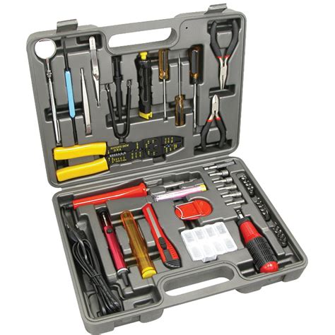 61PC ELECTRONIC TOOL KIT - Quest Technology International