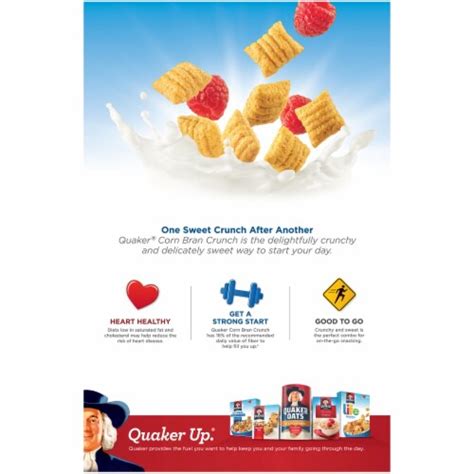 Quaker Crunchy Corn Bran Cereal, 15 oz - Kroger