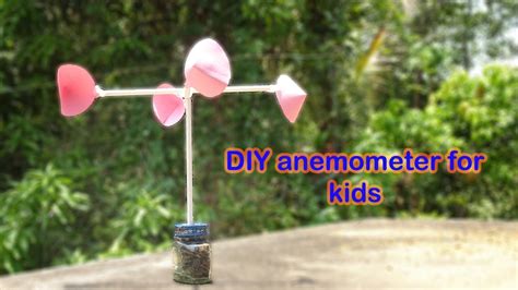 Anemometer Diy | how to make an anemometer at home | Just for fun | kid's project - YouTube