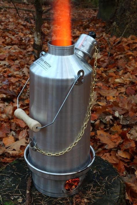 Ghillie Silver Anodised Camping Kettle