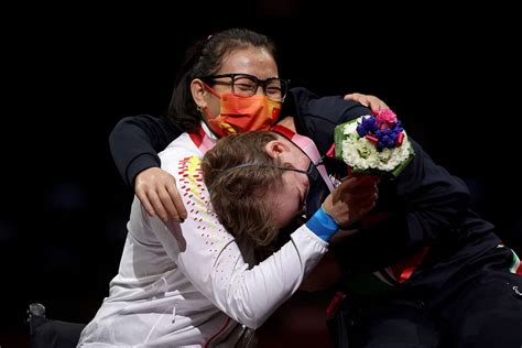 Tokyo Paralympic Games: Photos of Athletes Finding Out They Won Gold Medals