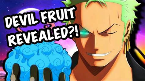 Zoro's New Devil Fruit Revealed?! - One Piece Manga Chapter 971+ (THEORY) - YouTube