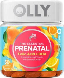 Olly Prenatal Folic Acid + DHA | News & Prices at PricePlow