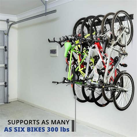 Dero Wall Rack 2-Bike Capacity Bike Hanger | lupon.gov.ph