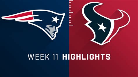 New England Patriots vs. Houston Texans highlights | Week 11