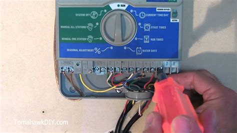 Sprinkler Controller Wiring How To Install And Wire Your Hun