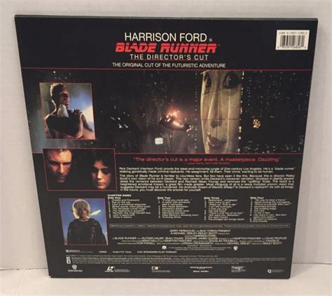 Blade Runner: Director's Cut (1982) WS CAV [12682] – Hollywood Laserdisc