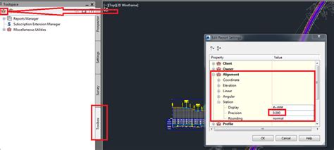 Alignment Report setting - Autodesk Community