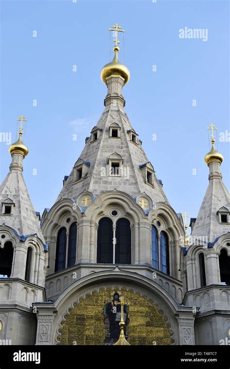 The Alexander Nevsky Cathedral - Paris - France Stock Photo - Alamy