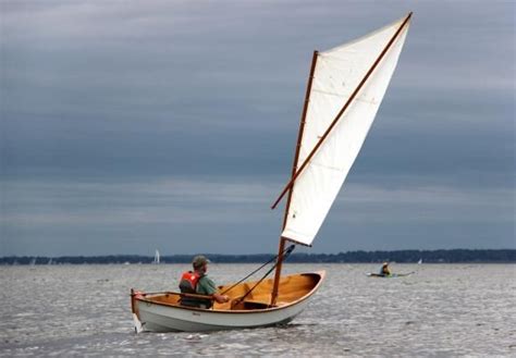 Skerry: 15-foot Double-Ender - Fast Rowing and Sailing Dinghy | Sailing dinghy, Boat, Boat building