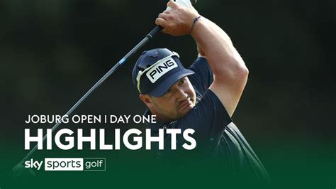 Joburg Open | Round One highlights | Video | Watch TV Show | Sky Sports