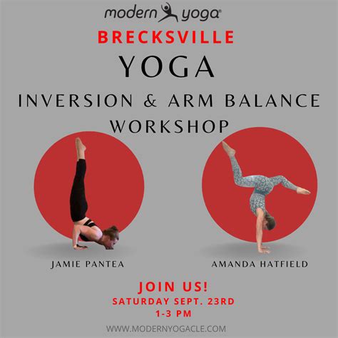Yoga Inversion And Arm Balance Workshop - Modern Yoga