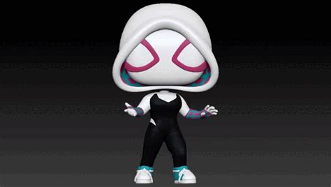STL file SPIDER-GWEN FUNKO POP 🦸・Model to download and 3D print・Cults