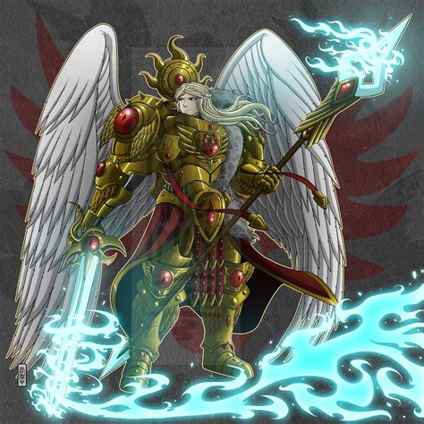 ArtStation - Sanguinius, Primarch of the Blood Angels