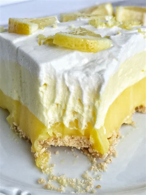 lemon pudding and cool whip dessert