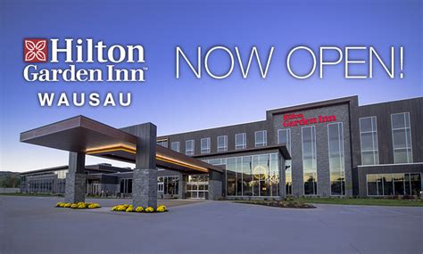 Hilton Garden Inn Debuts in Wausau, Wisconsin with New 108-Room Hotel