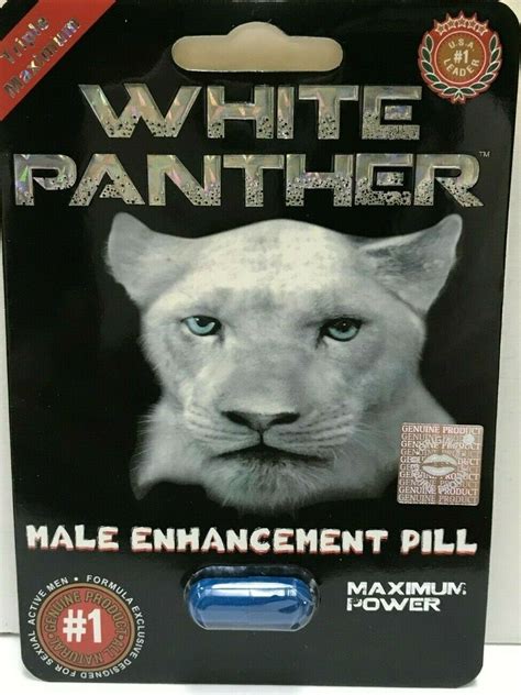 White Panther (Pack of 10 ) Sexual Enhancement Capsules Made in U.S.A ...