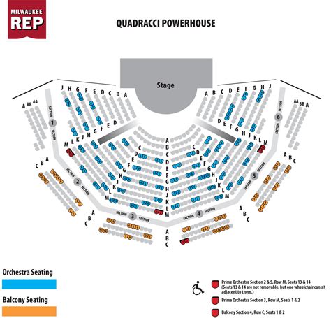 Milwaukee Chamber Theatre Seating Chart | Elcho Table