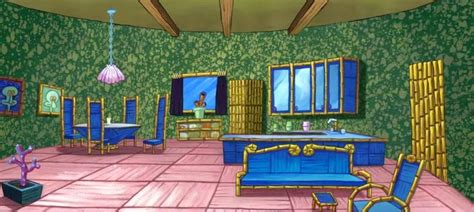 Squidwards house interior | SPONGEBOB!!! | Pinterest | Polkkatukat,Sisustus ja House