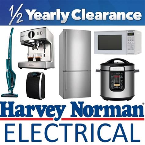 Half Yearly Clearance at Harvey Norman Electrical - Everything Geraldton