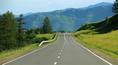 1920x1080px | free download | HD wallpaper: gray concrete road between brown withered grass ...