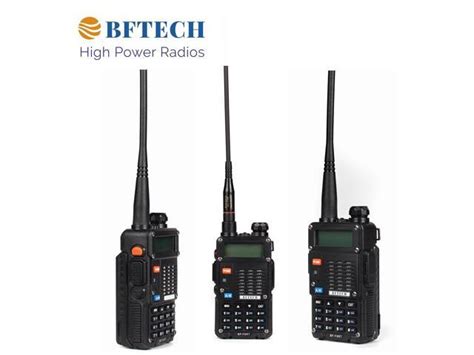 BFTECH BF-F8RT 8 Watt Dual Band Two-Way Radio Long Range,Walkie Talkie ...