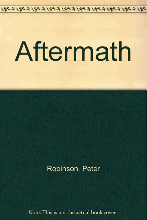 Aftermath by Peter Robinson | Goodreads