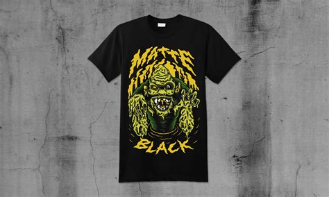 Monster T-Shirt | Matte Black