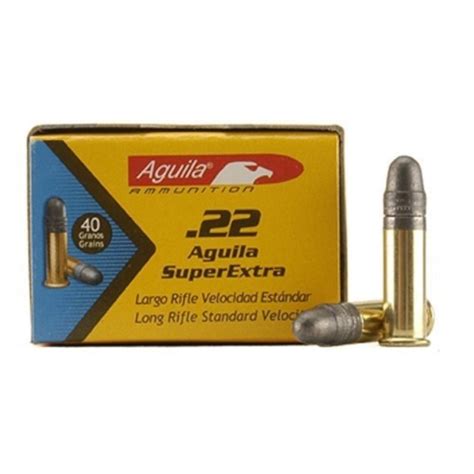 Bullseye North | Aguila Aguila SuperExtra Ammo .22LR 40gr LRN - Box of 50