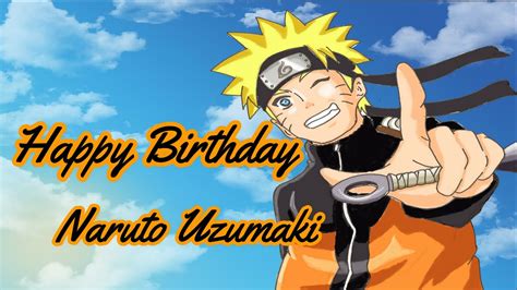 Naruto Birthday Special Video|Happy Birthday Naruto. - YouTube