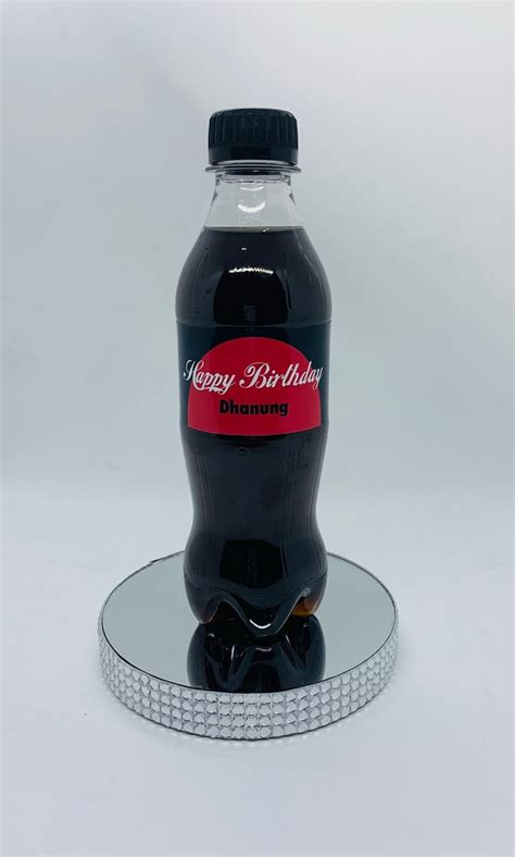 Coca Cola Bottle Custom Sticker Label 200ml 500ml 710ml - Etsy