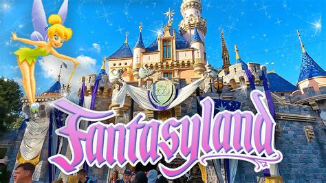 Fantasyland at Disneyland - Complete Tour with Rides [4K POV] - YouTube