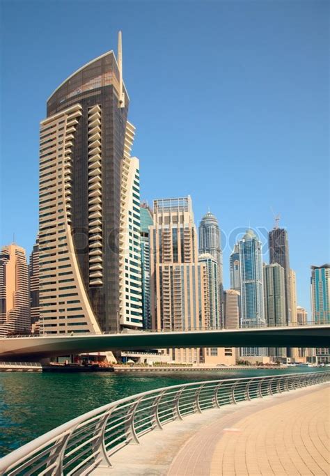 Dubai Marina skyscrapers | Stock image | Colourbox