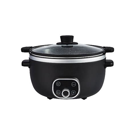 6L Digital Black Slow Cooker | Home | George at ASDA