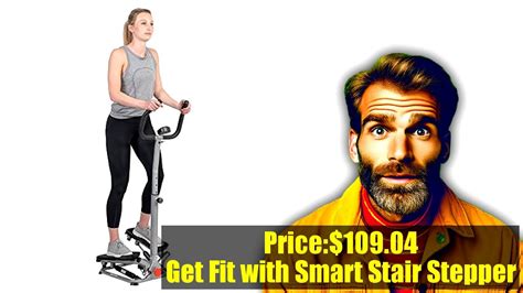 Buy Sunny Health Fitness Smart Twist Stair Stepper Machine with ...